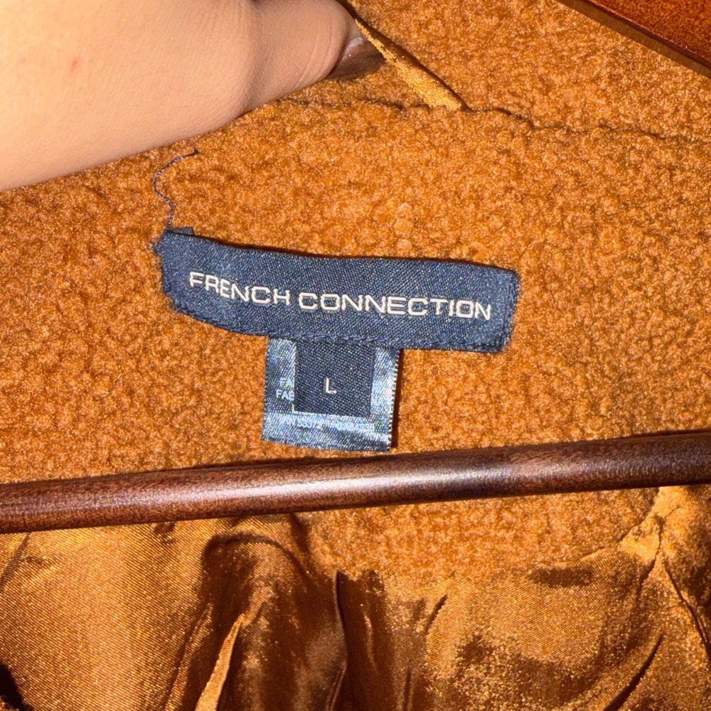 French Connection Rust Teddy Jacket - image 2
